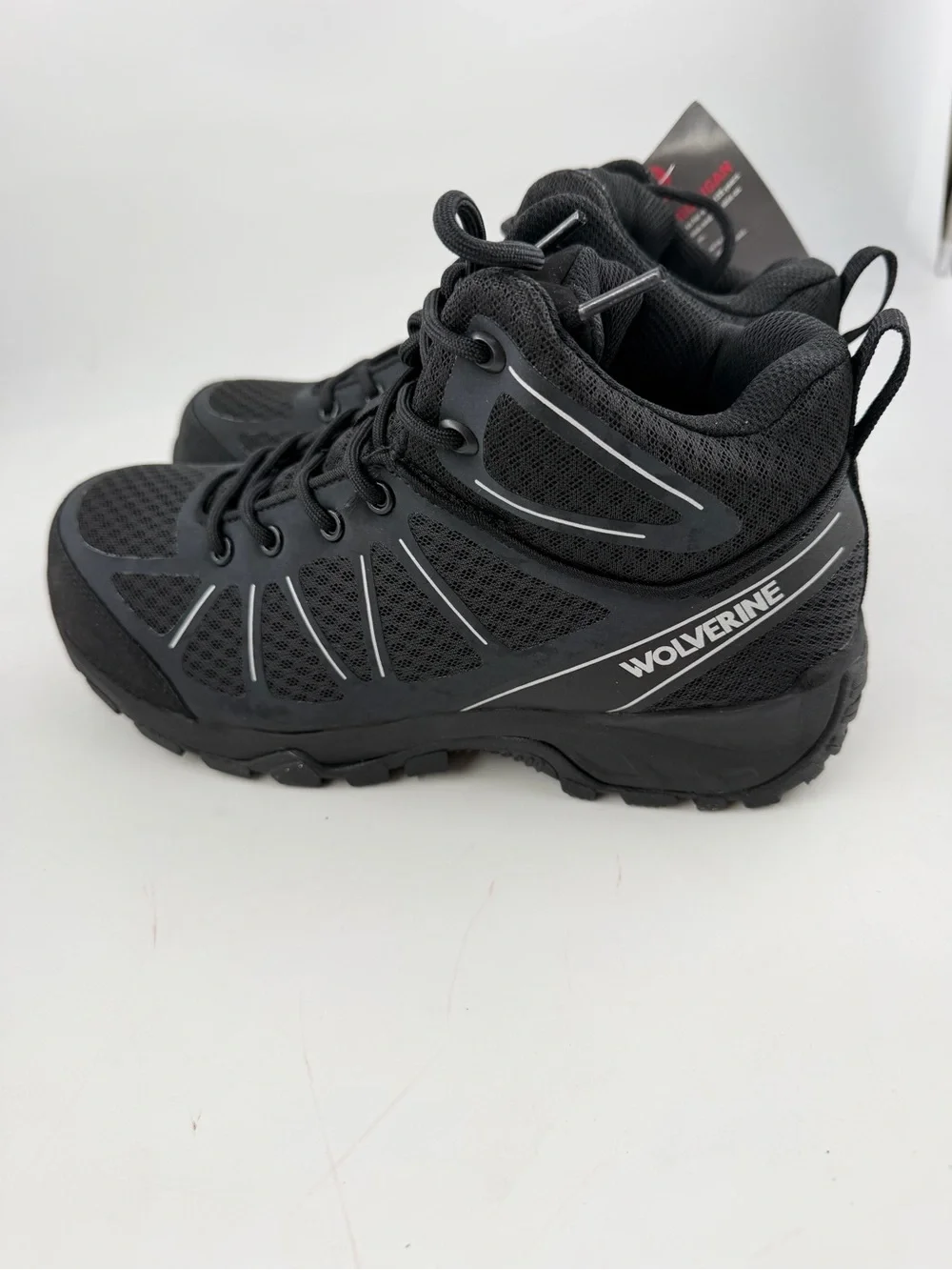 Wolverine Men’s Amherst II -SZ 7- Black CarbonMax Composite Toe Work Boots